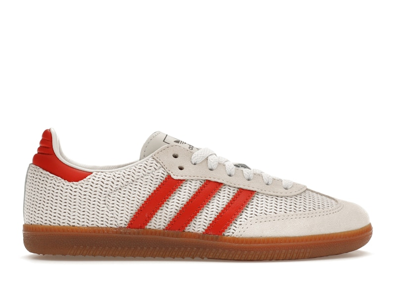 Tenis Adidas Samba OG Crystal White Preloved Red