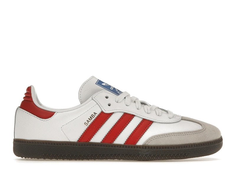 Tenis Adidas Samba OG White Better Scarlet